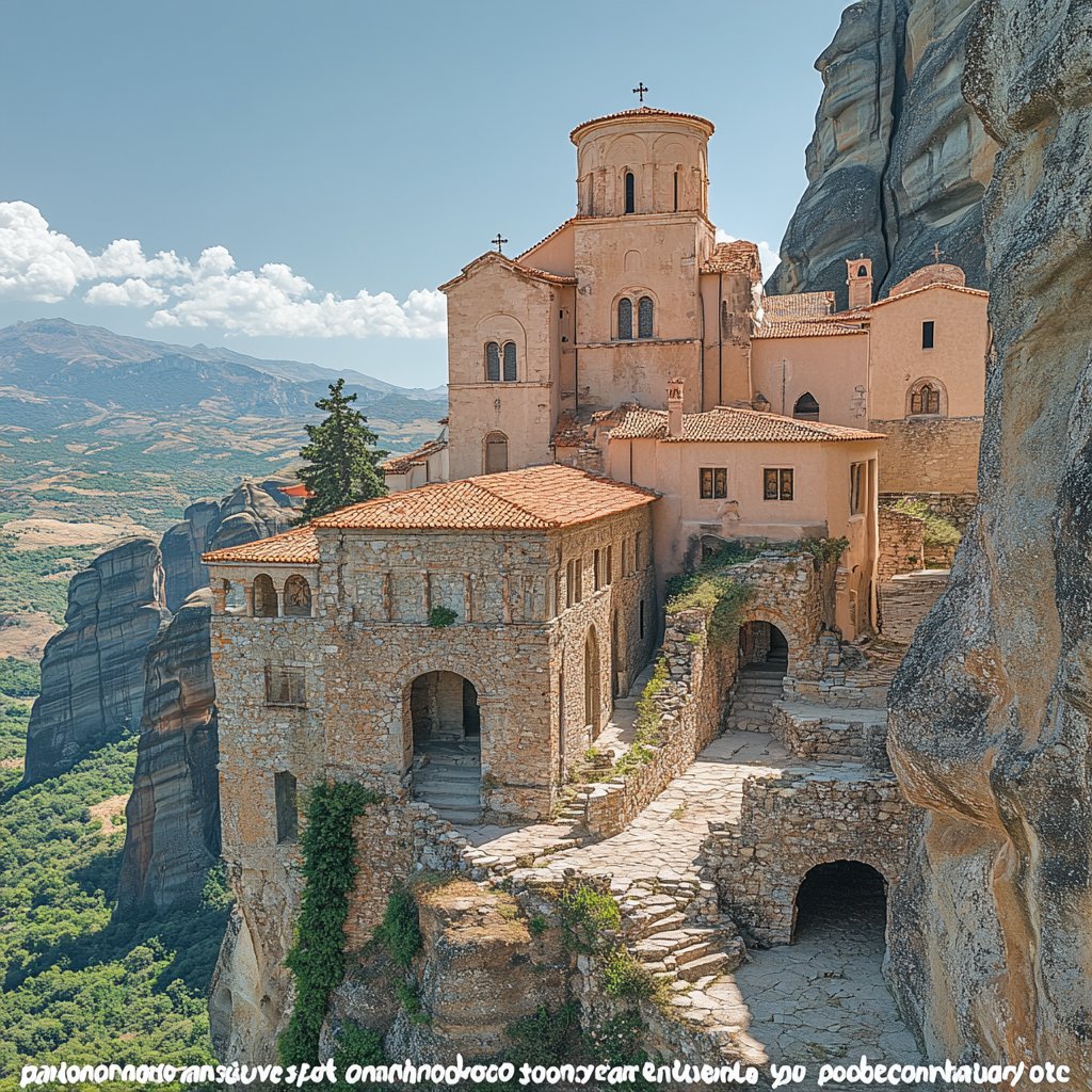 Monastères des Météores en Grèce